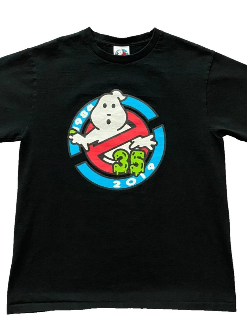 BAPE x Ghostbusters 35th Anniversary Baby Milo T-Shirt Black Men's Size L 2019